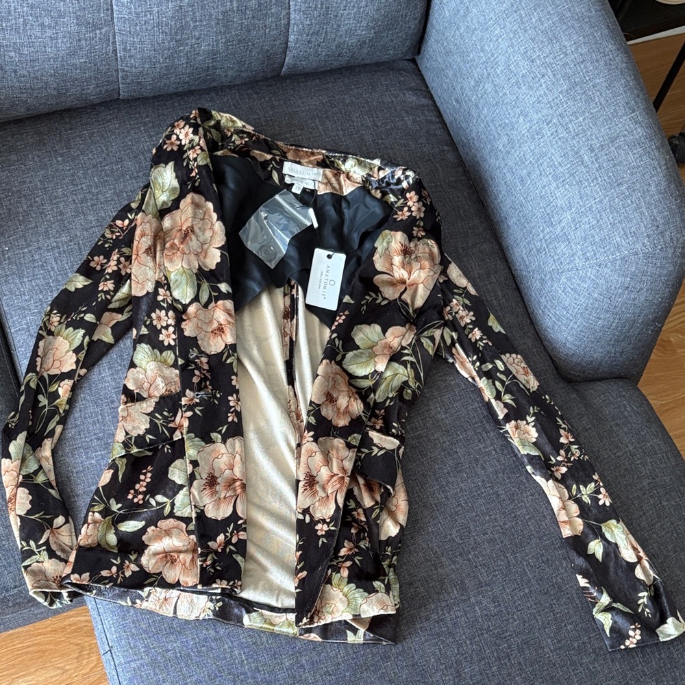 Floral Blazer
